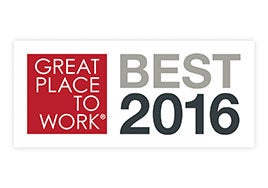 Great Place To Work 2016 logo