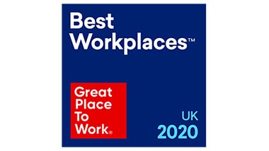 Great Place To Work Best Workplaces 2020 logo