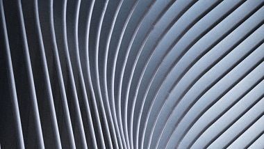 Grey curved lines pattern